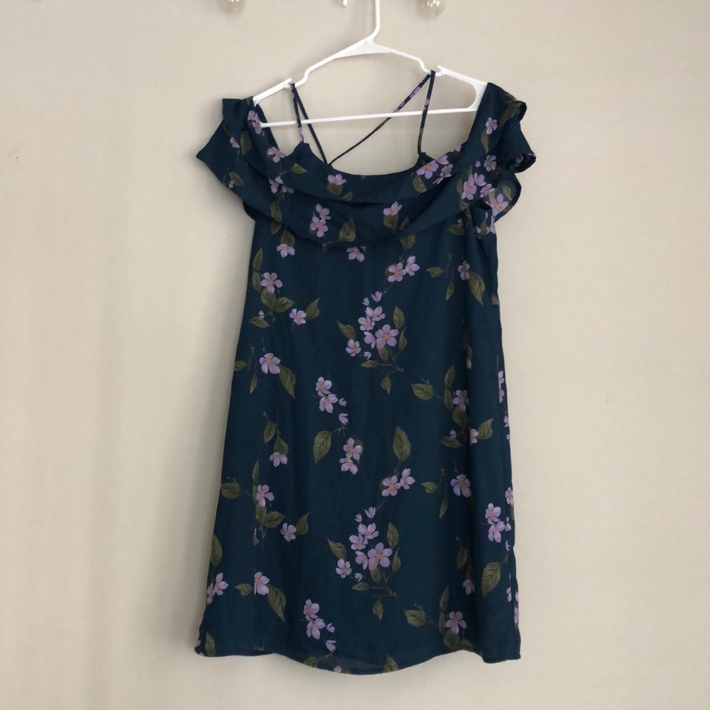 Off the shoulder dress from Francesca’s!